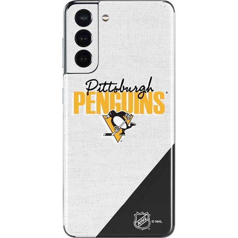 NHL Pittsburgh Penguins Script Galaxy S21 5G Skin