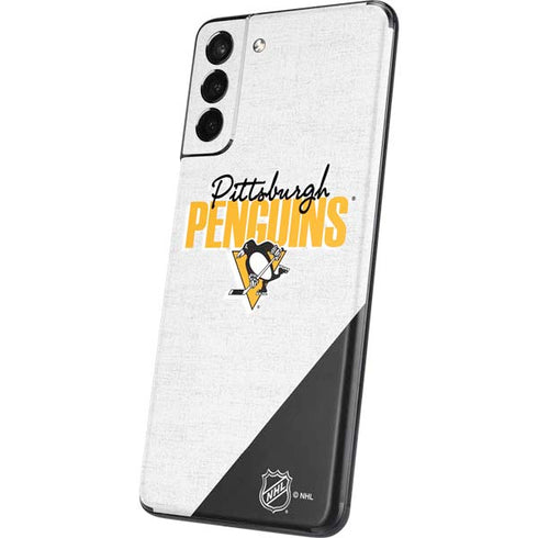 NHL Pittsburgh Penguins Script Galaxy S21 5G Skin