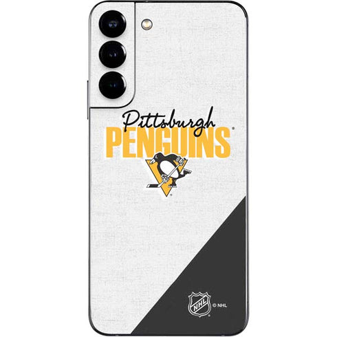 NHL Pittsburgh Penguins Script Galaxy S22 Plus Skin