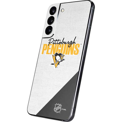 NHL Pittsburgh Penguins Script Galaxy S22 Plus Skin