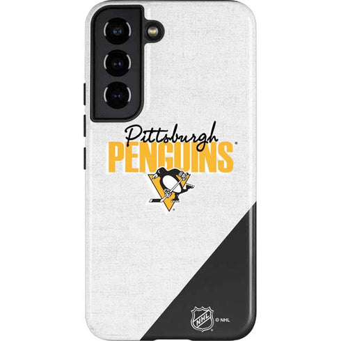NHL Pittsburgh Penguins Script Galaxy S22 Pro Case