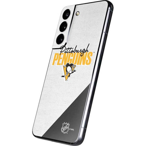 NHL Pittsburgh Penguins Script Galaxy S22 Skin