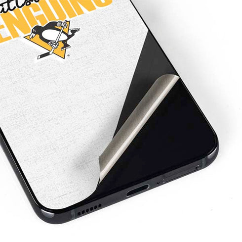NHL Pittsburgh Penguins Script Galaxy S22 Skin