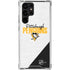 NHL Pittsburgh Penguins Script Galaxy S22 Ultra Clear Case