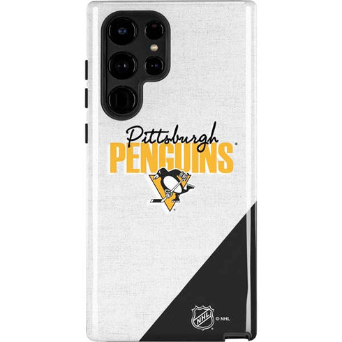 NHL Pittsburgh Penguins Script Galaxy S22 Ultra Pro Case