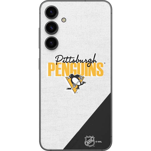 NHL Pittsburgh Penguins Script Galaxy S23 FE Skin