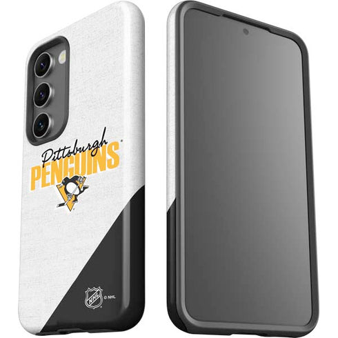 NHL Pittsburgh Penguins Script Galaxy S23 Pro Case