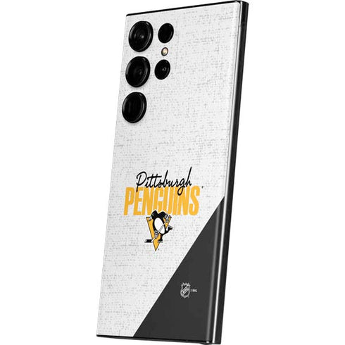 NHL Pittsburgh Penguins Script Galaxy S23 Ultra Skin