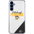 NHL Pittsburgh Penguins Script Galaxy S24 Clear Case