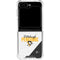 NHL Pittsburgh Penguins Script Galaxy Z Flip5 5G Clear Case