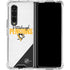 NHL Pittsburgh Penguins Script Galaxy Z Fold4 5G Clear Case