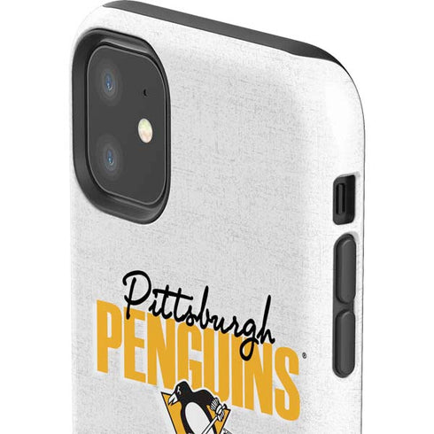 NHL Pittsburgh Penguins Script iPhone 11 Impact Case