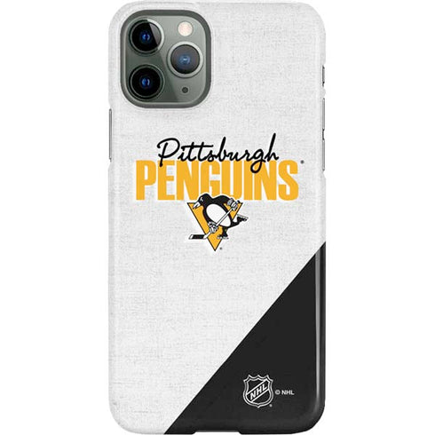 NHL Pittsburgh Penguins Script iPhone 11 Pro Lite Case