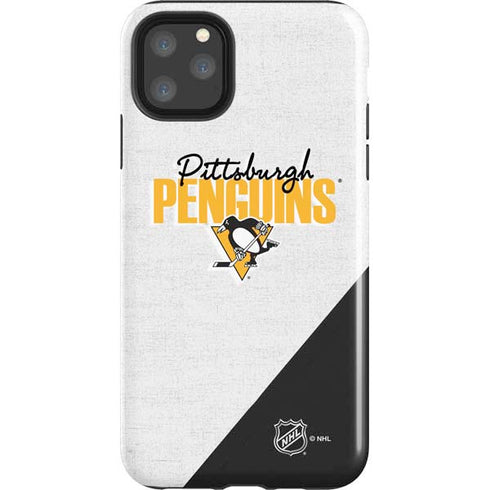 NHL Pittsburgh Penguins Script iPhone 11 Pro Max Impact Case