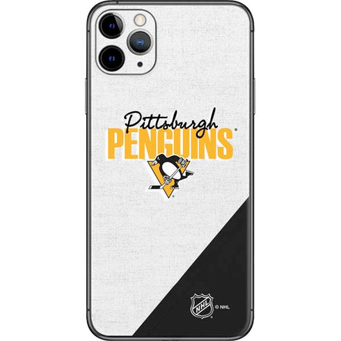 NHL Pittsburgh Penguins Script iPhone 11 Pro Max Skin