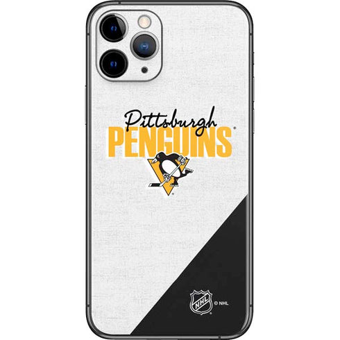 NHL Pittsburgh Penguins Script iPhone 11 Pro Skin
