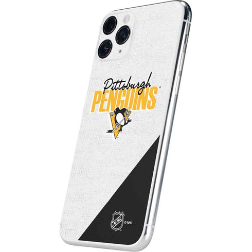 NHL Pittsburgh Penguins Script iPhone 11 Pro Skin