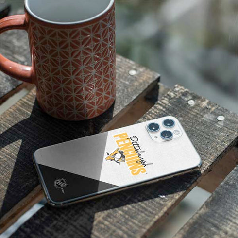 NHL Pittsburgh Penguins Script iPhone 11 Pro Skin