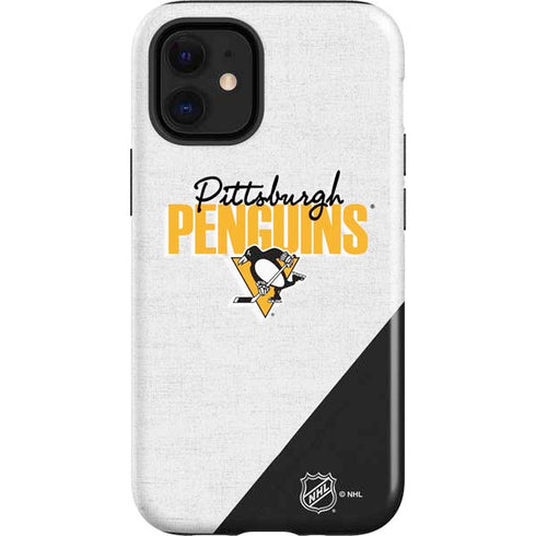 NHL Pittsburgh Penguins Script iPhone 12 Mini Impact Case