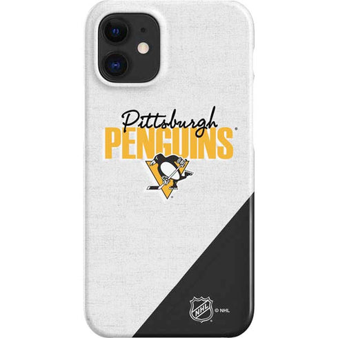 NHL Pittsburgh Penguins Script iPhone 12 Mini Lite Case