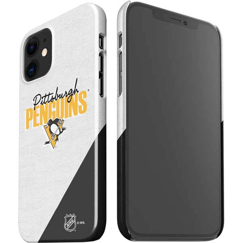 NHL Pittsburgh Penguins Script iPhone 12 Mini Lite Case
