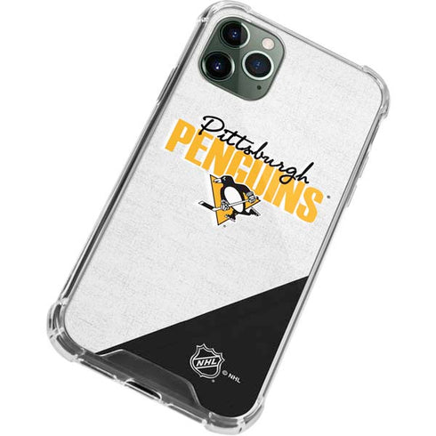 NHL Pittsburgh Penguins Script iPhone 12 Pro Clear Case
