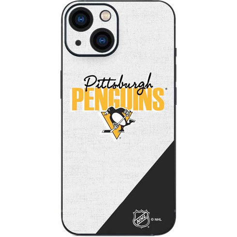 NHL Pittsburgh Penguins Script iPhone 13 Mini Skin