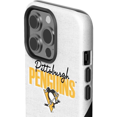 NHL Pittsburgh Penguins Script iPhone 13 Pro Impact Case