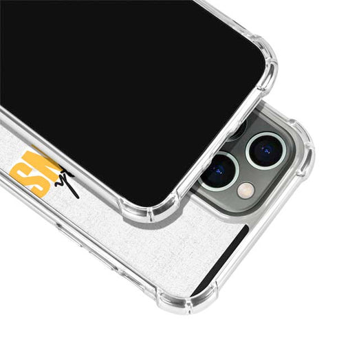 NHL Pittsburgh Penguins Script iPhone 15 Pro Clear Case