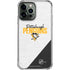 NHL Pittsburgh Penguins Script iPhone 14 Pro Max Clear Case