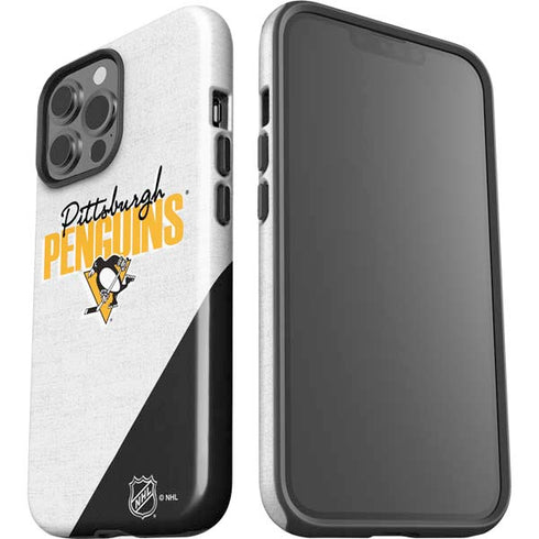 NHL Pittsburgh Penguins Script iPhone 15 Pro Max Impact Case