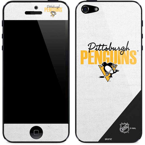 NHL Pittsburgh Penguins Script iPhone 5/5s/5SE Skin