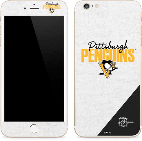 NHL Pittsburgh Penguins Script iPhone 6/6s Plus Skin