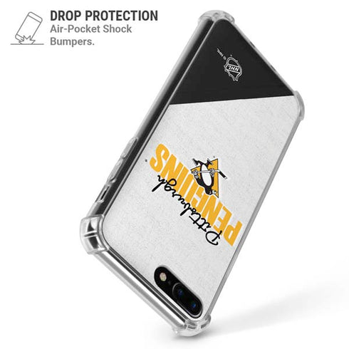 NHL Pittsburgh Penguins Script iPhone 7/8 Plus Clear Case