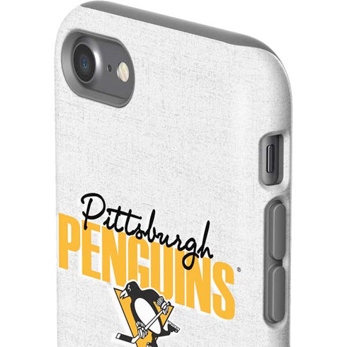 NHL Pittsburgh Penguins Script iPhone SE (2nd & 3rd Gen) Pro Case