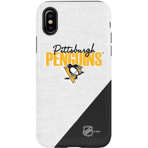 NHL Pittsburgh Penguins Script iPhone X Pro Case