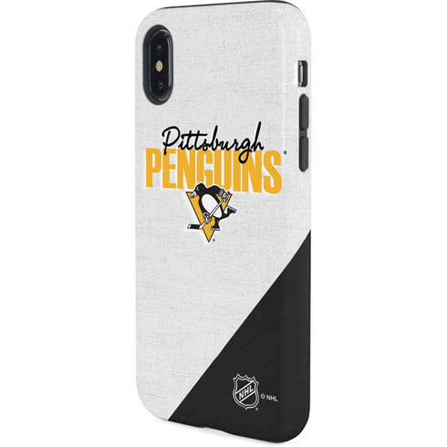 NHL Pittsburgh Penguins Script iPhone X Pro Case