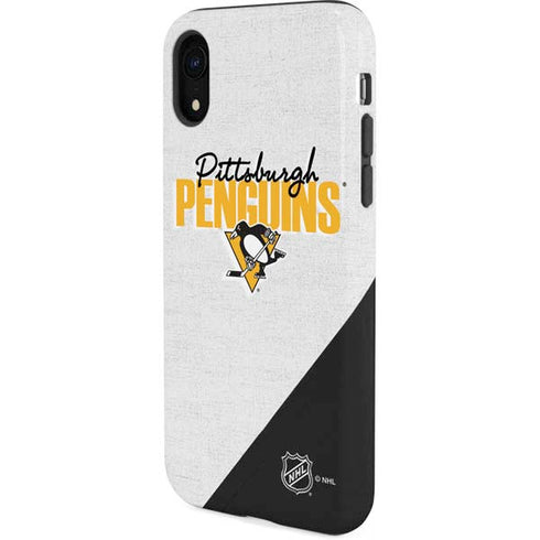 NHL Pittsburgh Penguins Script iPhone XR Pro Case