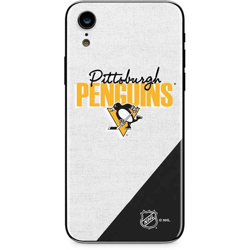 NHL Pittsburgh Penguins Script iPhone XR Skin