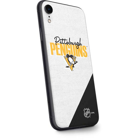 NHL Pittsburgh Penguins Script iPhone XR Skin