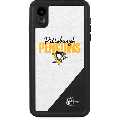 NHL Pittsburgh Penguins Script iPhone XR Waterproof Case