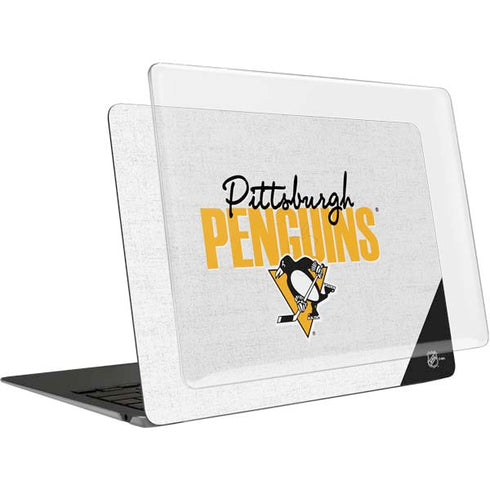 NHL Pittsburgh Penguins Script MacBook Air 13in M1 (2021) Case plus Skin