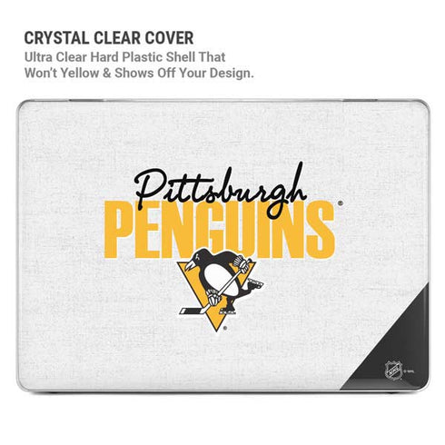 NHL Pittsburgh Penguins Script MacBook Air 15in (2023-2025) Case plus Skin