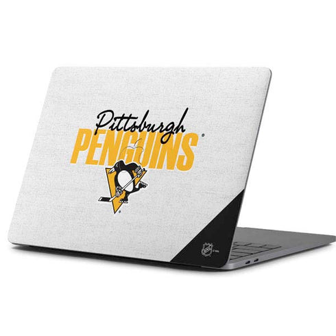 NHL Pittsburgh Penguins Script Apple MacBook Pro 13-inch Skin