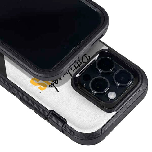 NHL Pittsburgh Penguins Script Otterbox Defender iPhone Skin