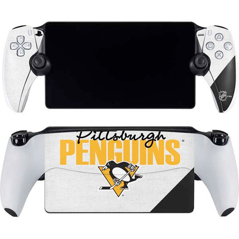 NHL Pittsburgh Penguins Script PlayStation Portal Remote Player Skin