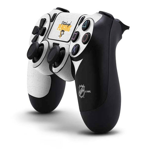 NHL Pittsburgh Penguins Script PS4 Controller Skin