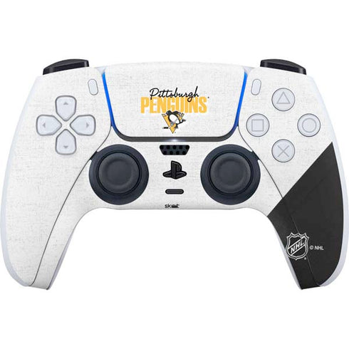 NHL Pittsburgh Penguins Script PS5 Controller Skin