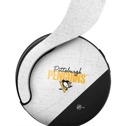 NHL Pittsburgh Penguins Script PULSE 3D Wireless Headset for PS5 Skin