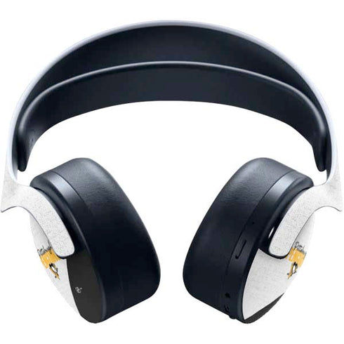 NHL Pittsburgh Penguins Script PULSE 3D Wireless Headset for PS5 Skin